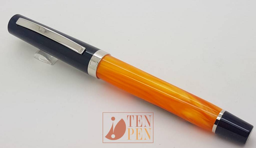 OMAS BOLOGNA orange and black- mint | Tenpen - By Letizia Iacopini